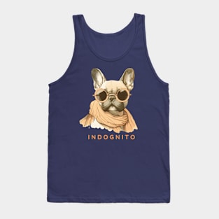 French Bulldog Indognito Tank Top